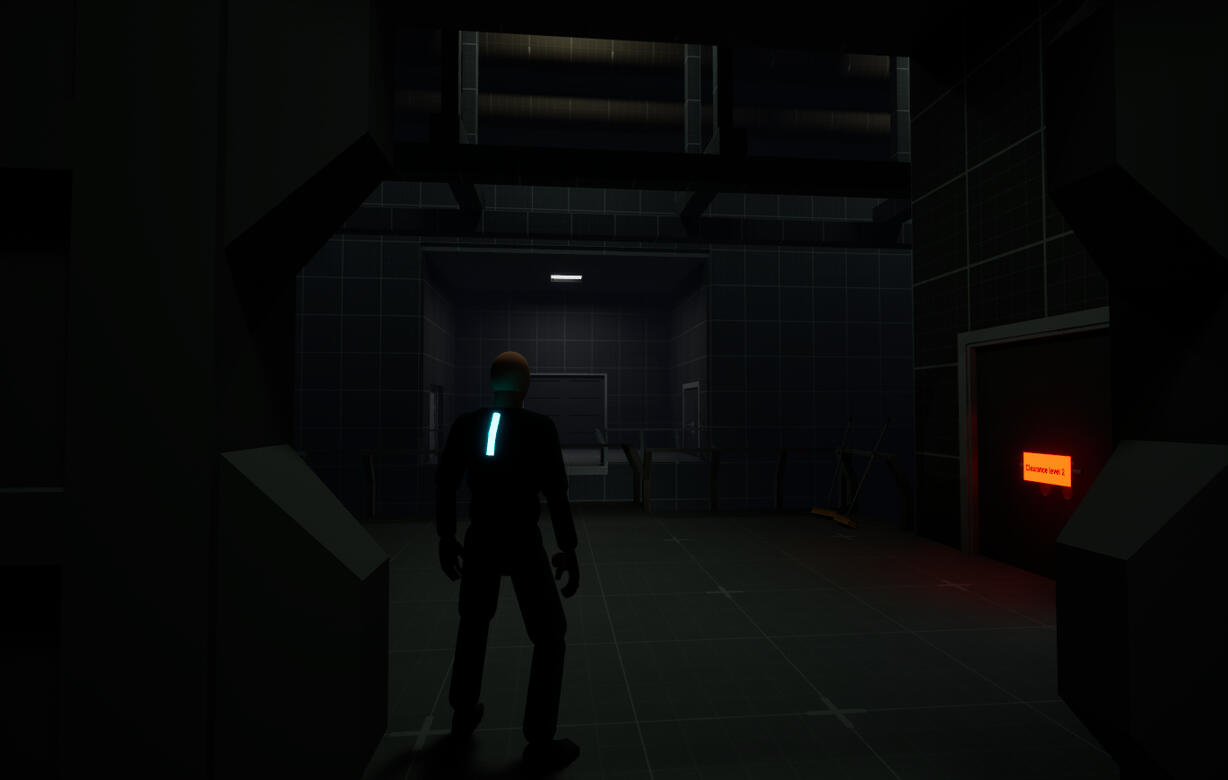 2. First fight: Approaching the collapsed bridge, the player is jumped by a Necromorph.