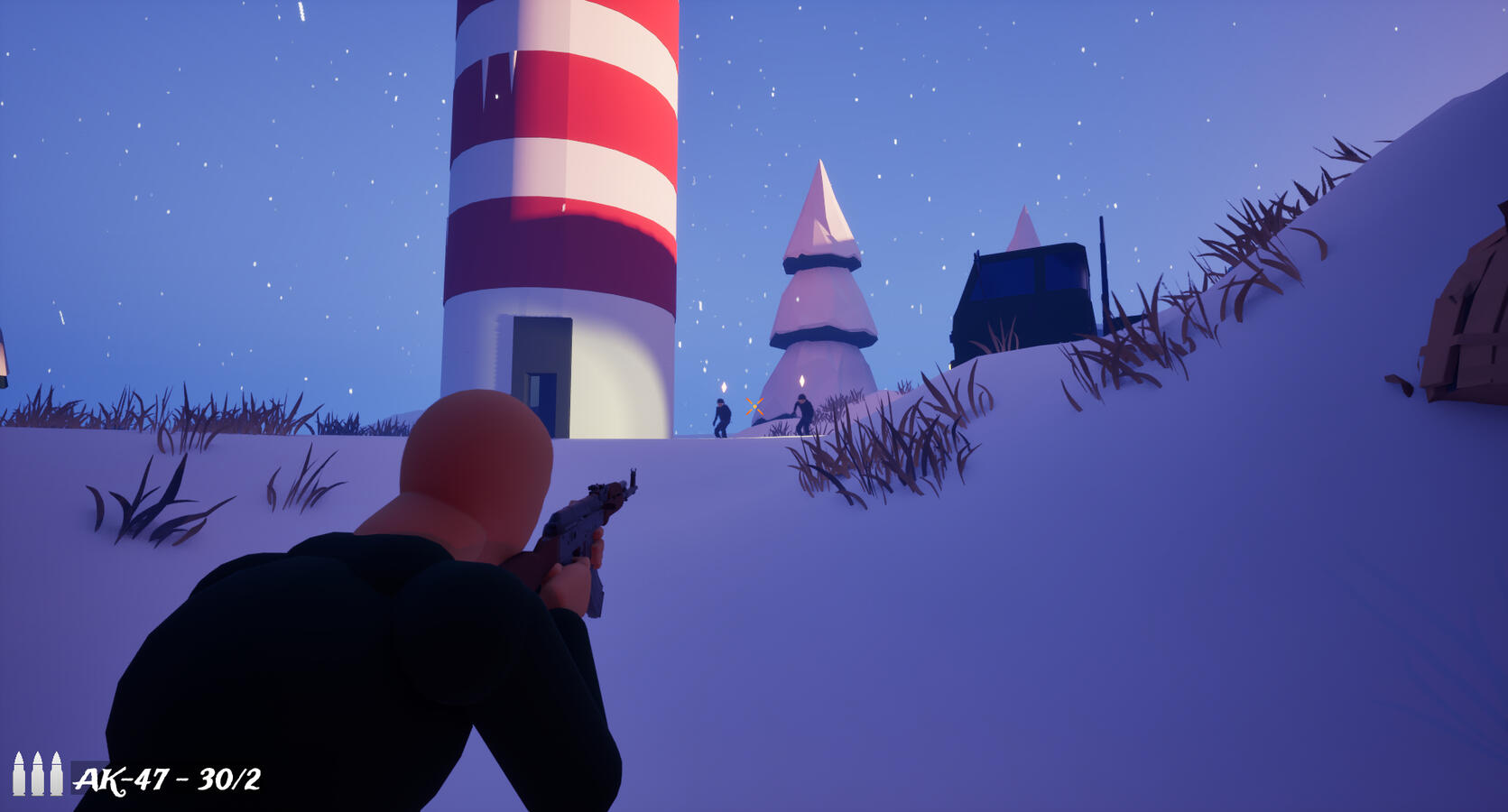 6. Lighthouse Escape: The climactic vertical finale, forcing the player up to the lighthouse.